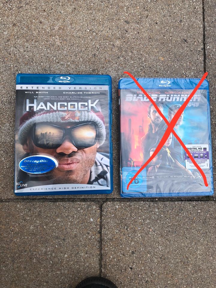 Blue Ray DVD Hancock und Blade Runner (NEU) in Graben-Neudorf