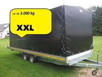 PKW XXL Anhänger Hochlader TIEFER 6 m x 2 m x 2,2 m Plane SPITZE Nordrhein-Westfalen - Kevelaer Vorschau