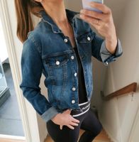 Jeansjacke M 36 38 denim blue blau up Fashion Übergangsjacke Berlin - Rudow Vorschau