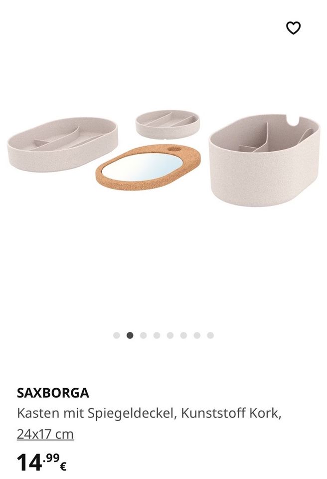 IKEA Saxborga Schminkbox in Mauritz