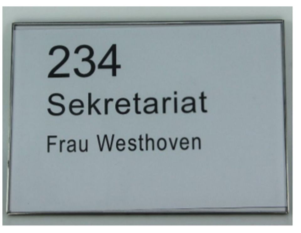 Einlegeschild, Schild / Bilderrahmen, 4 Modelle, ab 2,90 €/ Stück in Paderborn