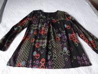 Deerberg Tunika / Bluse Gr. M / L schwarz bunt Top-Zustand Hessen - Biebergemünd Vorschau
