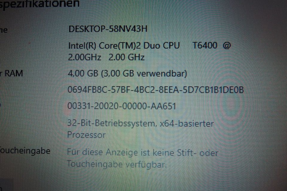 Notebook Toshiba Sattelite P300-23x in Reinheim