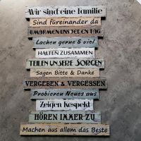 Holzbild mit Spruch Nordrhein-Westfalen - Würselen Vorschau