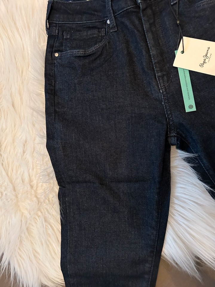 Pepe Jeans Damen Jeans L32_239 High Waist Skinny W29/L32 dunkel in Peine