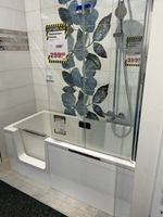 Badewanne kompl. mit Badewannenaufsatz und Showerset Sachsen-Anhalt - Weißenfels Vorschau