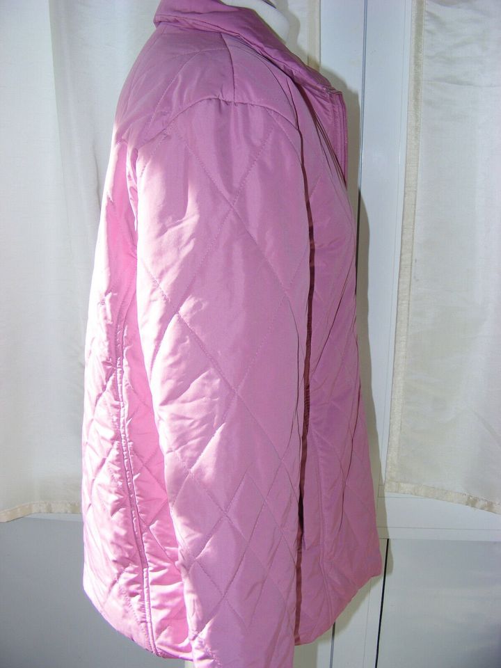 Damen Jacke Frühjahr leicht rosa Leichtsteppjacke Authentic Gr.40 in Ostrau