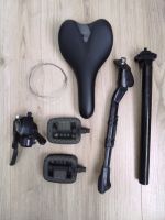 Sattel, Sattelstange, Fahrradständer, Pedale, Shimano ST-EF41-L Neuhausen-Nymphenburg - Neuhausen Vorschau