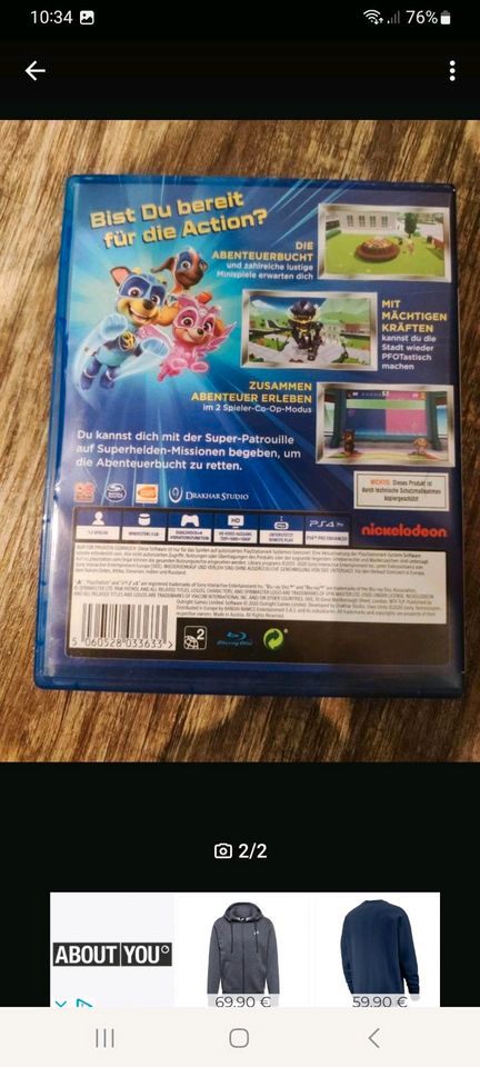 Paw Patrol Mighty Pups PS4 Spiel PS5 Playstation Gamer in Dresden