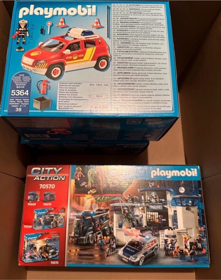 NEU + OVP Playmobil Set: 5364 & 70570 /Polizei/Feuerwehr in Bochum