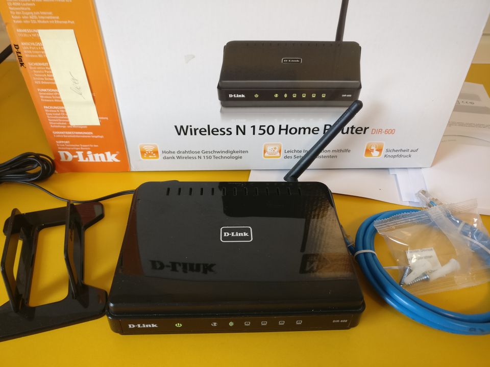 D-Link DIR-600 Wireless N 150 Home Router in Lieskau