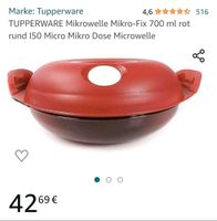 Tupperware Mikro Fix rot und rund / 700ml NEU Bayern - Schongau Vorschau
