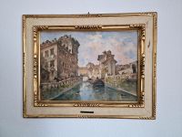 Gemälde Venedig signiert | Giuseppe Riva | Antik Antiquitäten Köln - Humboldt-Gremberg Vorschau