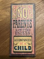 Holz TürSchild Bild sign „No parents admitted ..“ Vintage 70/80er Bayern - Schwabach Vorschau