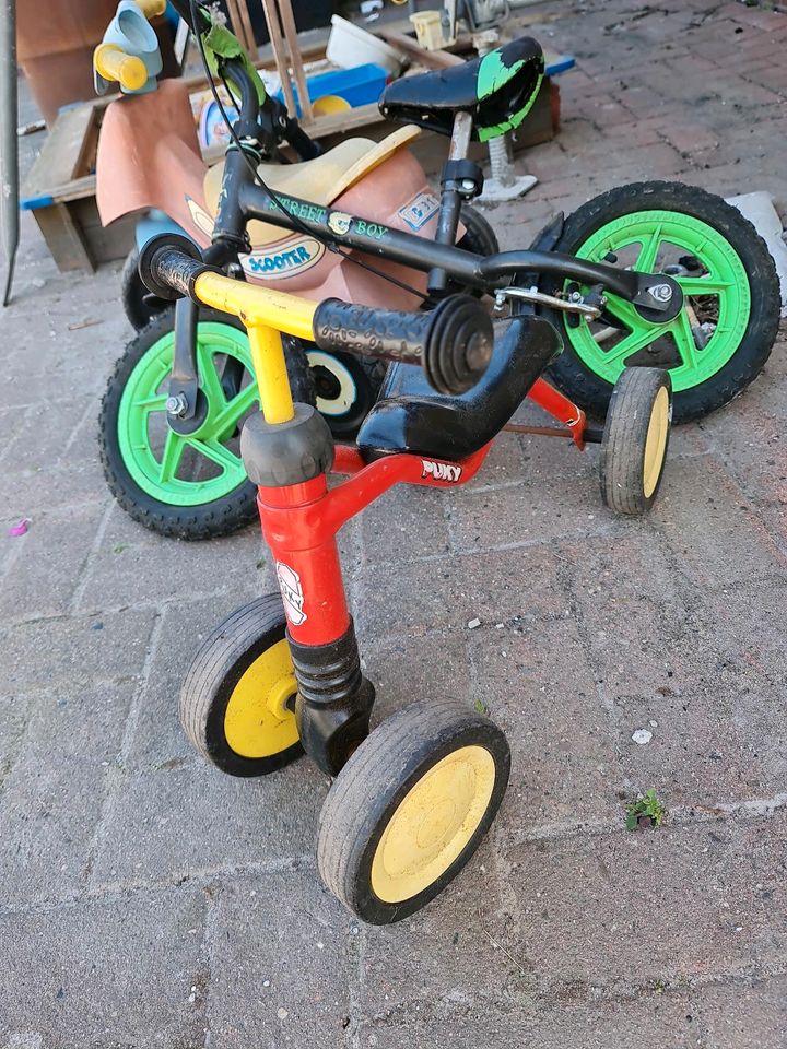 Puky Roller und ein Laufrad  Kinder. in Rinteln