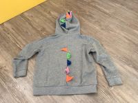 Next Dino Hoodie Sweatjacke 122 grau 6/7J Rarität Stuttgart - Stuttgart-Ost Vorschau