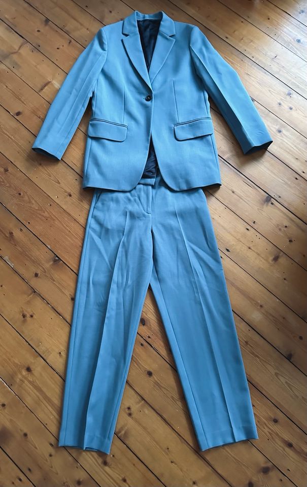 ARKET Suit Blazer Hose Gr. 38 NEU 325€ Dusty Blue Wolle Oversized in Wuppertal