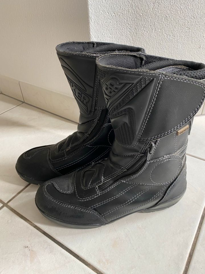 Motorradschuhe Motorradstiefel Probiker Sympatex Gr. 40 in Weitefeld