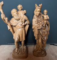 2 Handgeschnitzte Holzfiguren Madonna Mitte - Gesundbrunnen Vorschau