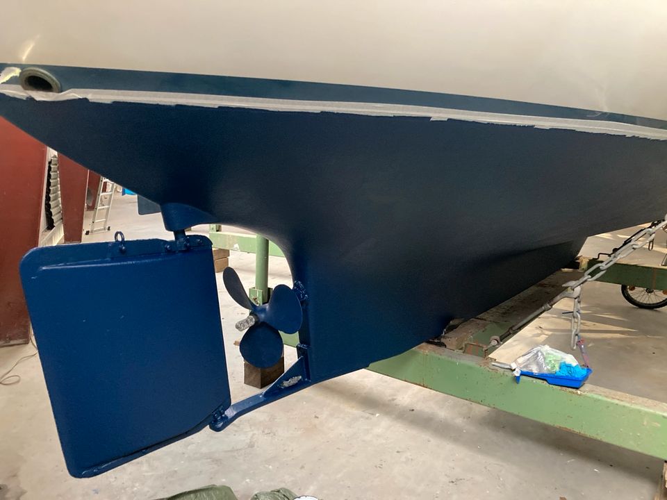 Boot Yacht Aufbereitung Polieren Antifouling  Segelboot Motorboot in Süderbrarup