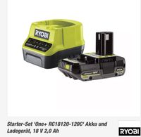 Neu Ryobi one+ 18V Akku 2Ah + Ladegerät Set RC18120 Nordrhein-Westfalen - Siegen Vorschau