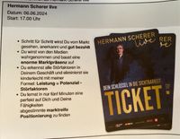 Hermann Scherer live (06.06.24) Ticket zu verschenken Leipzig - Thekla Vorschau