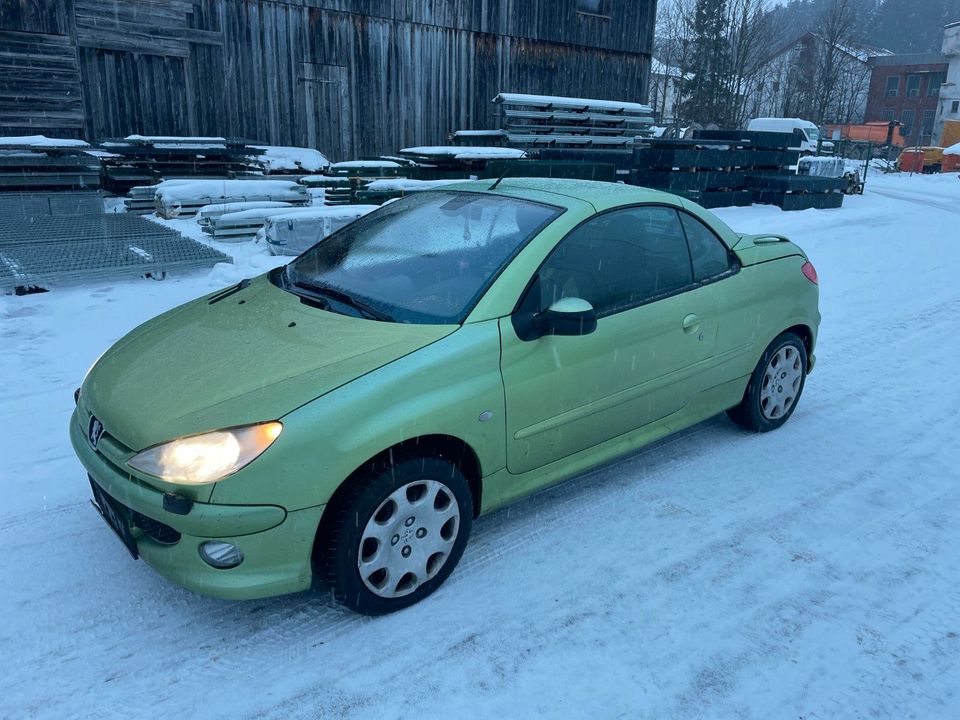 Peugeot 206 Cabriolet CC, KLIMATRONIC, TÜV NEU!!!! in Miesbach