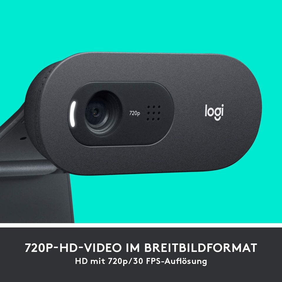 Logitech C505 HD Webcam - 720p externe USB Kamera in München