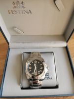 Festina Uhr Chronograph Silber  schwarzes Display Herrenuhr Nordrhein-Westfalen - Köln Vogelsang Vorschau