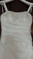 Hochzeitskleid mit Bolero, 1xgetragen, cremeweiß mit Pailetten Niedersachsen - Bad Bevensen Vorschau