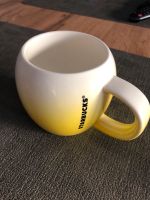 Starbucks Kaffeetasse / Coffee Mug rund, weiß-gelb Berlin - Mitte Vorschau