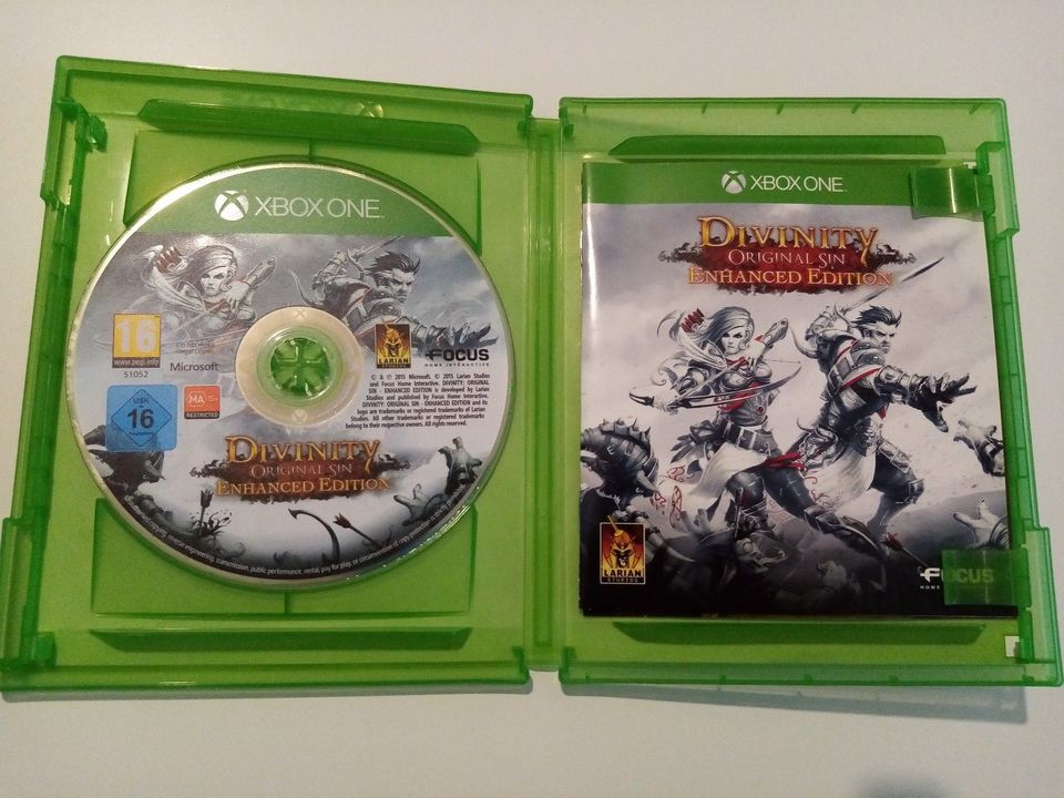 Xbox One: Divinity Original sin - enhanced edition (top Zustand) in Regenstauf