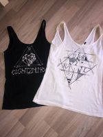 Eight2Nine Tank Tops Gr.Xs Damen Weiss schwarz Niedersachsen - Sachsenhagen Vorschau