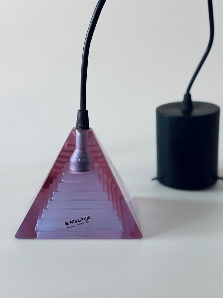 Mazzega Lampen Pendelleuchten Paar Murano Pyramid Piva Italy in Berlin