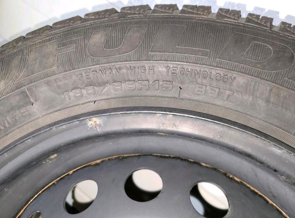 Fulda 185/65 R15 88T mit Reifendruckkontrollsystem 4x in Blankenheim