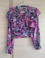 Zara - Zara elegante Bluse rosa/bunt tailliert Bayern - Gauting Vorschau