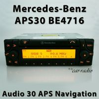 Original Mercedes Audio 30 APS BE4716 Navigation Becker Radio Nordrhein-Westfalen - Gütersloh Vorschau