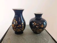 Vasen kobaltblau mit Golddekor Nordrhein-Westfalen - Meinerzhagen Vorschau