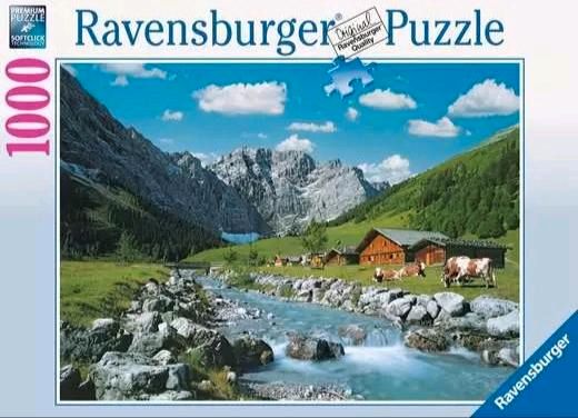 Ravensburger Puzzle 1000 Teile Karwendelgebirges Österreich192168 in Velbert