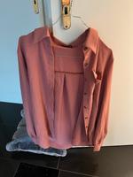 Rosa/pink Bluse/Hemd, Größe M, Gürtel Berlin - Rudow Vorschau