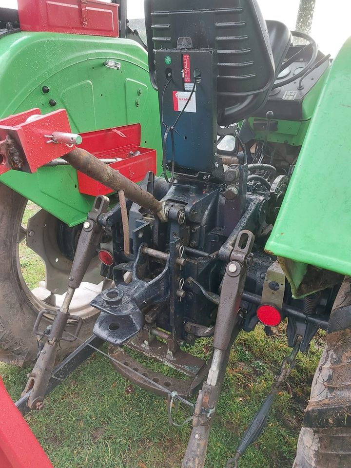 Deutz-Fahr 6206 A S, 6207, Traktor Allrad Baas Frontlader in Scheden