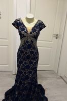 Abendkleid Damen Kleid dunkelblau spitze Strass Edel Gr 36 38 Häfen - Bremerhaven Vorschau