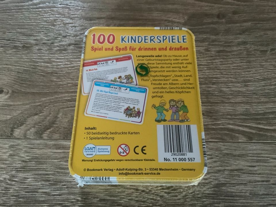 100 Kinderspiele für Geburtstag sowie draußen & drinnen in Dichtelbach