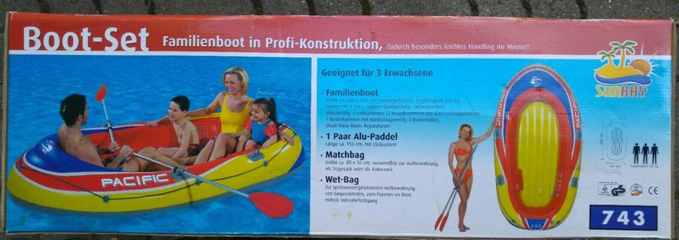 Gummi Schlauch Boot neuwertig, unbenutzt,OVP in Gifhorn