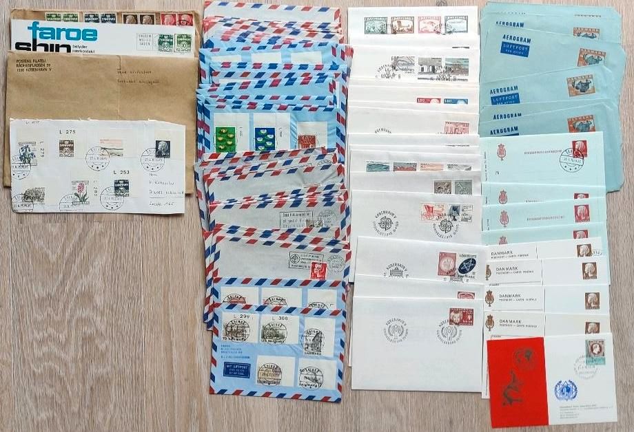 Skandinavien Konvolut Briefmarken Ersttagsbriefe FDC Diverses in Bargteheide