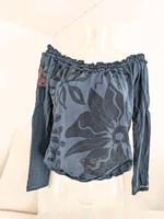 Freesoul Shirt M 36-38 Schulterfrei blau (426) Niedersachsen - Bassum Vorschau