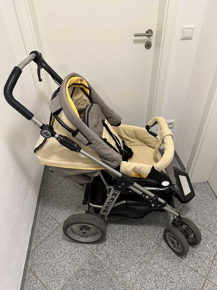 Hartan Racer 2 in 1 - Kinderwagen + Buggy in Sand a. Main