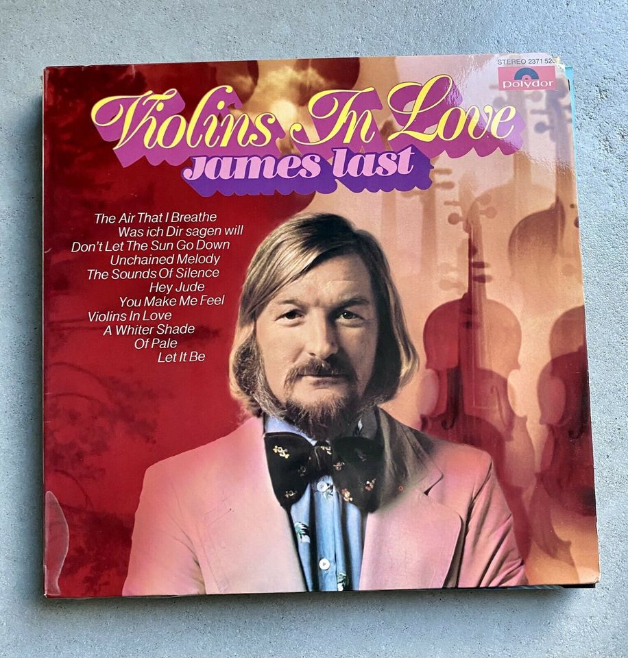 JAMES LAST - Auflösung Schallplatten Sammlung (8 LPs) in Hanau