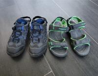 Jungen Schuhe Sandale 33 Kangaroos grün + Ricosta blau Trekking Münster (Westfalen) - Albachten Vorschau