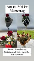 Am 12. Mai ist Muttertag Rosen, Rosensträuße, Rosenboxen etc Nordrhein-Westfalen - Löhne Vorschau